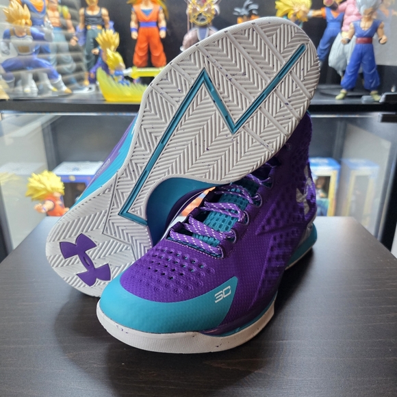 Under Armour Curry 1 Retro \'Father To Son\' Men\'s Size 15 NEW 3026075-500 main image 4